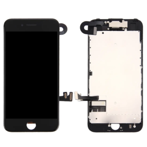 iPhone 8/SE 2020 Skärm Komplett med Kamera och Smådelar - Svart