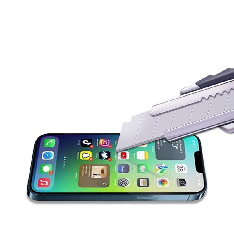 MOCOLO 3D Skärmskydd i Härdat Glas för iPhone 14 Plus/13 Pro Plus - Svart