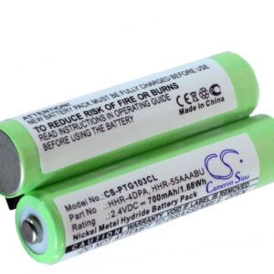 Batteri till Panasonic KX-TG1032PK mfl
