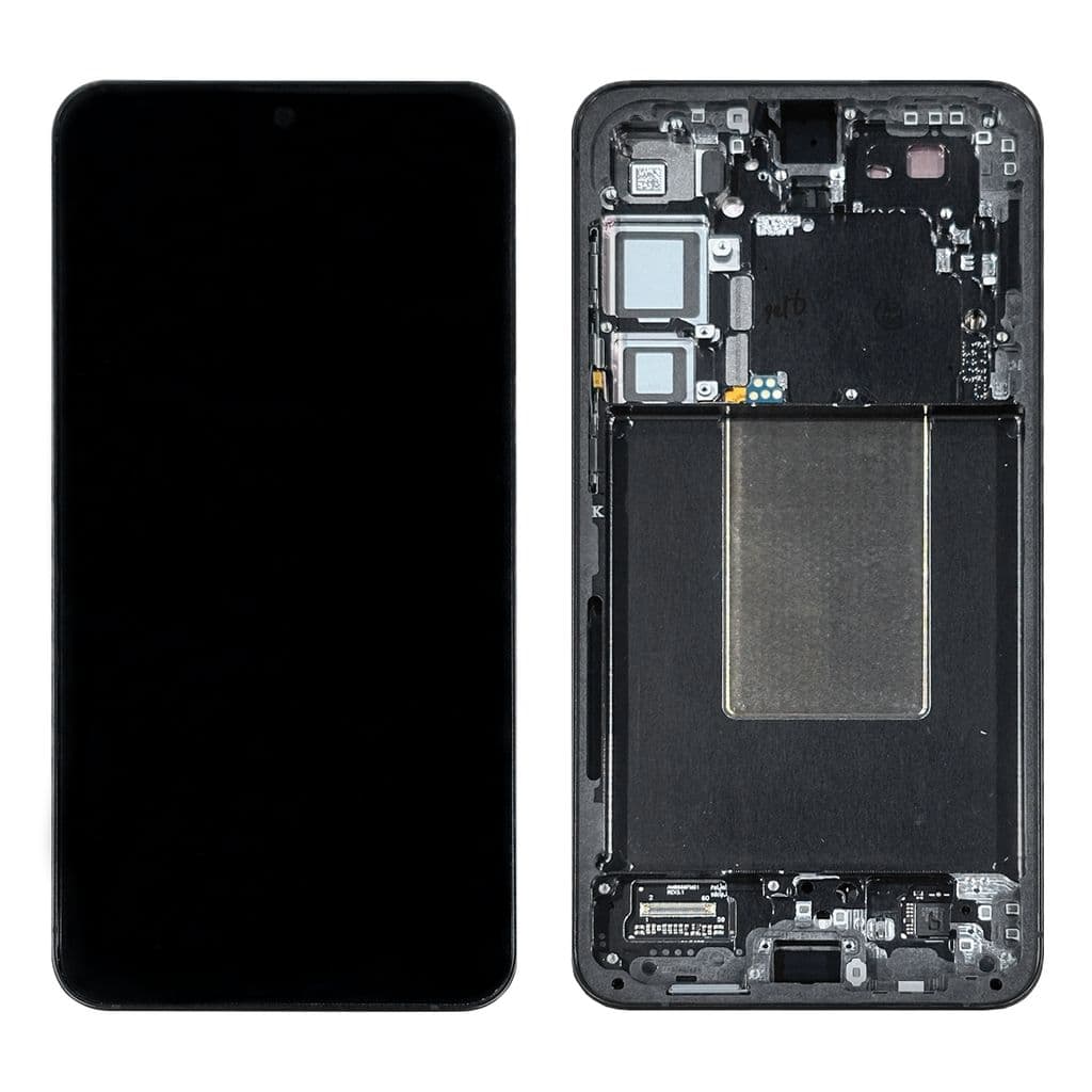 Samsung S24 Plus Original Display Monterad Ram - Svart
