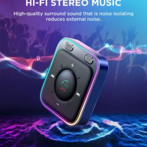 SiGN Aux Bluetooth Audio Adapter för bil - Svart