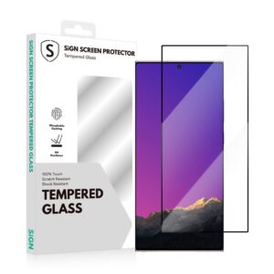 SiGN Skärmskydd i Härdat Glas Samsung Galaxy S24 Ultra – Ultrasonic Fingerprint