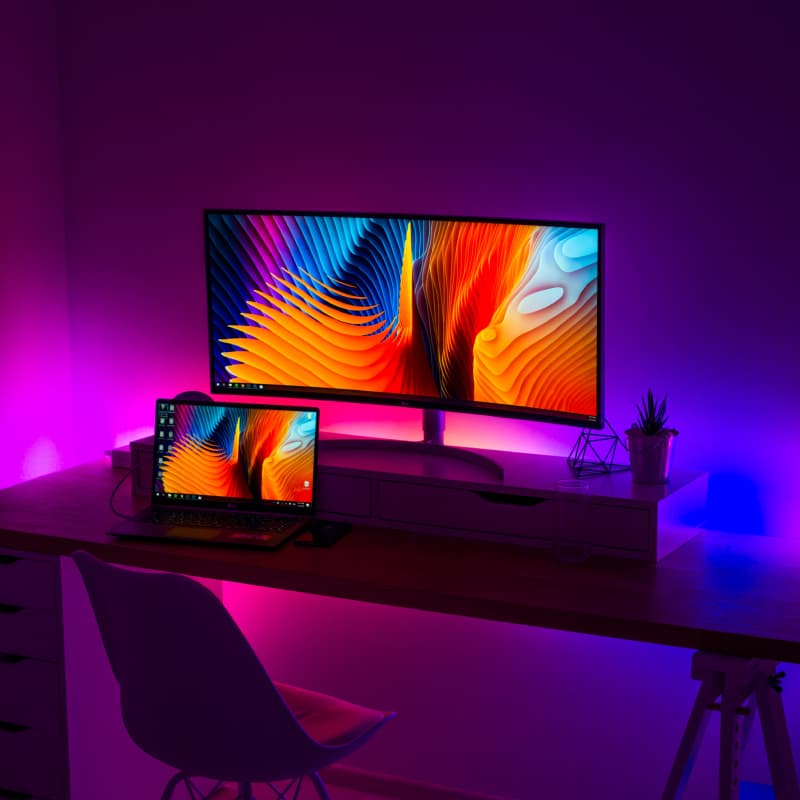 SiGN Smart WiFi RGB LED-Slinga Förlängning, 1m