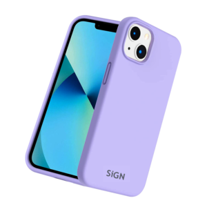 SiGN Liquid Silicone skal till iPhone 14 Plus - Lila