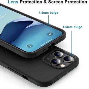 SiGN Liquid Silicone skal till iPhone 14 Pro Max - Svart