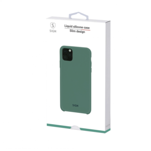 SiGN Liquid Silicone skal till Samsung Galaxy S21 Ultra - Svart