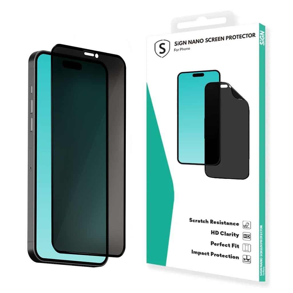 SiGN Strong Nano Privacy Skärmskydd till iPhone 13 Pro Max