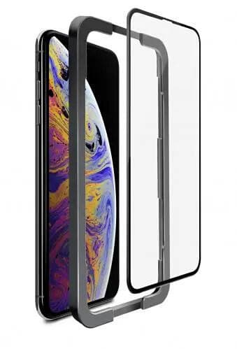 SiGN Heltäckande Skärmskydd i Härdat Glas för iPhone 13 Mini + Monteringsram