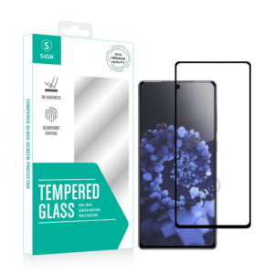 SiGN Heltäckande Skärmskydd i Härdat Glas för Samsung Galaxy S22 Plus 5G