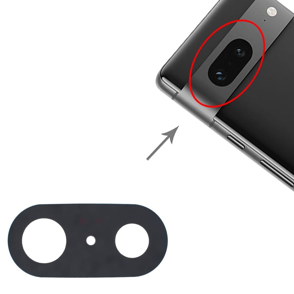 Google Pixel 7 original bakre kameralins