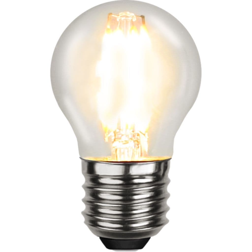 LED-lampa E27 G45 klar 4W 2700K 470 lumen