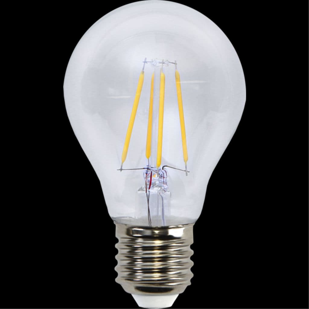 LED-lampa E27 A60 klar 4W 2700K 470 lumen