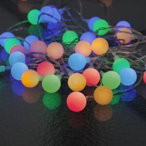 LED ljusslinga BERRY / 50 LED / 7.35 M / utomhusbruk / IP44 / Multi