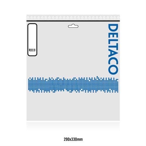 Deltaco Cat7 nätverkskabel, 10m - Vit