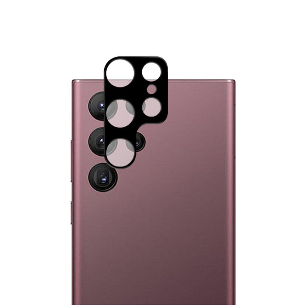 MOCOLO Kamera Linsskydd för Samsung Galaxy S23 Ultra - Svart