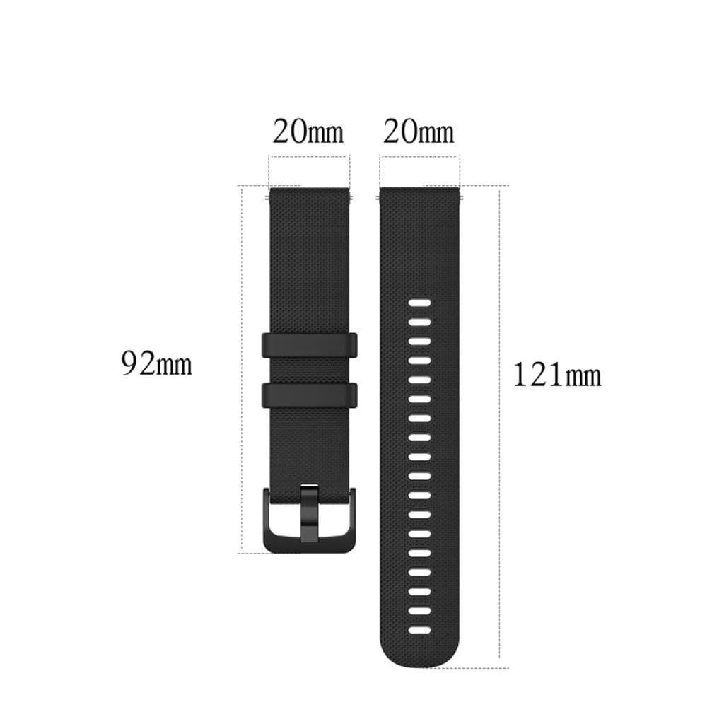 Garmin VivoMove Luxe Klockarmband i Silikon - Vit
