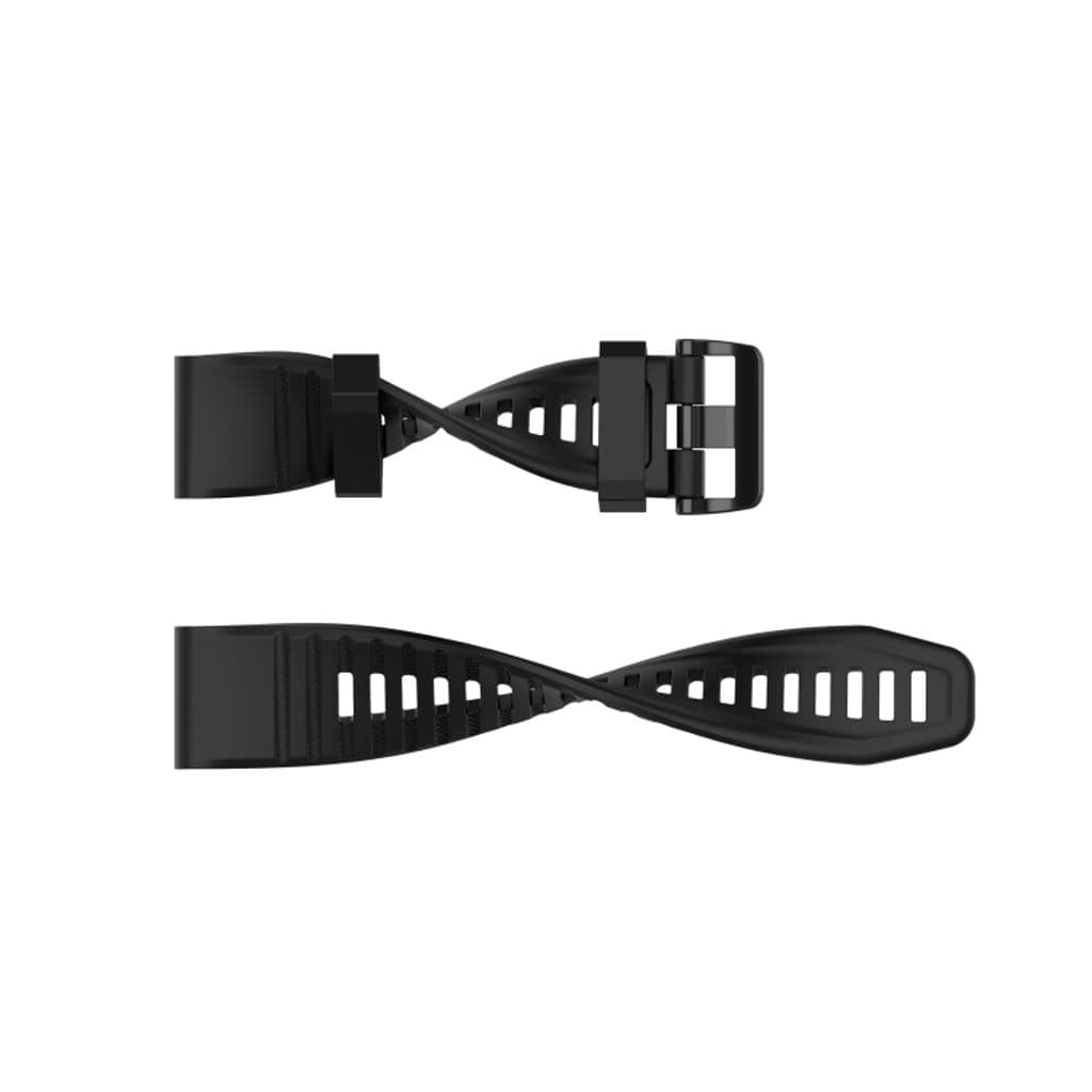 Garmin Fenix 5 Plus Klockarmband i Silikon - Svart