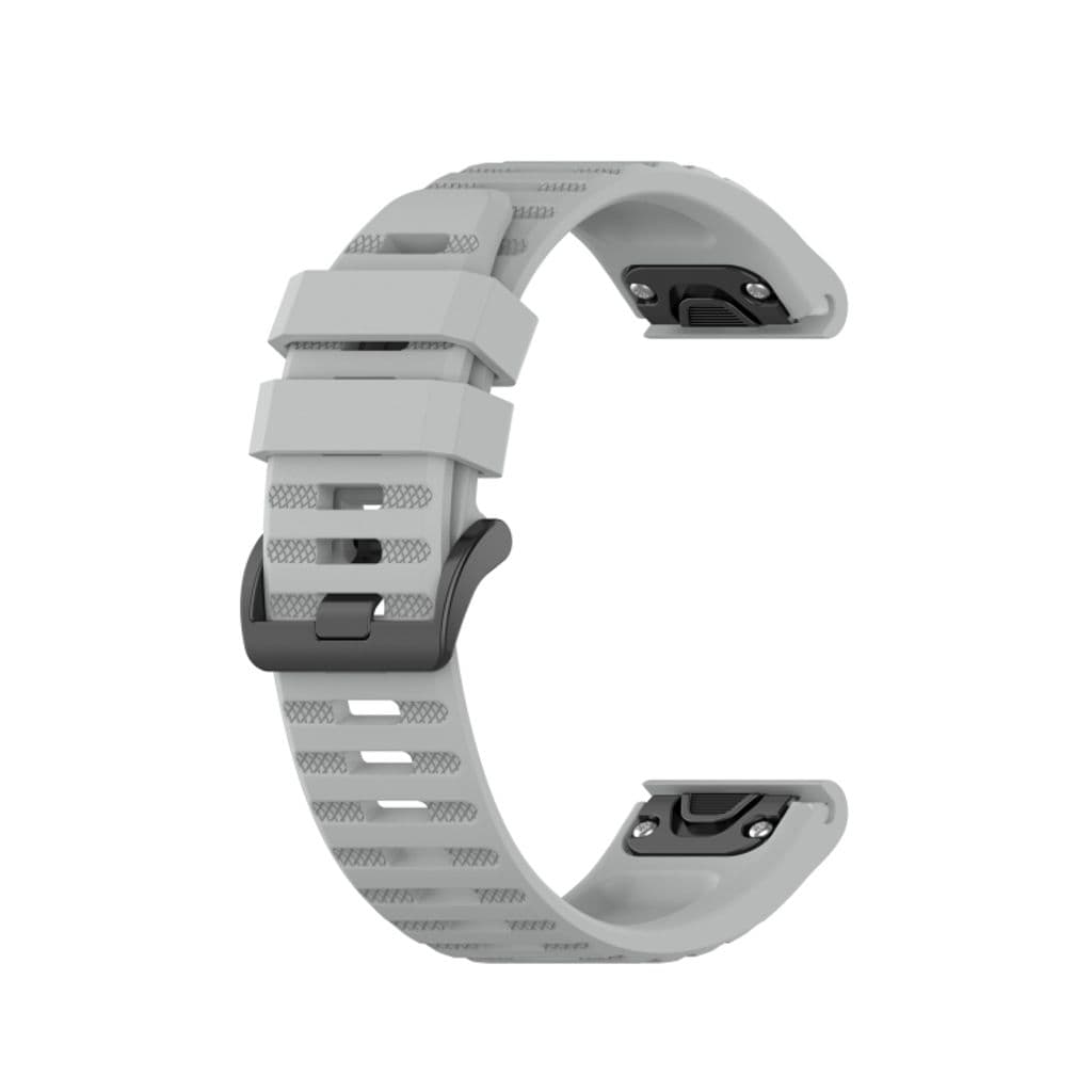 Garmin Fenix 5 Plus Klockarmband i Silikon - Grå
