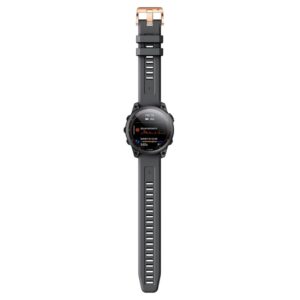 Garmin Fenix 6S Klockarmband i silikon - Svart