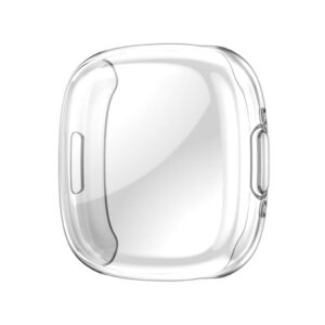 Stöttåligt Fitbit Versa 4 skärmskydd - Transparent