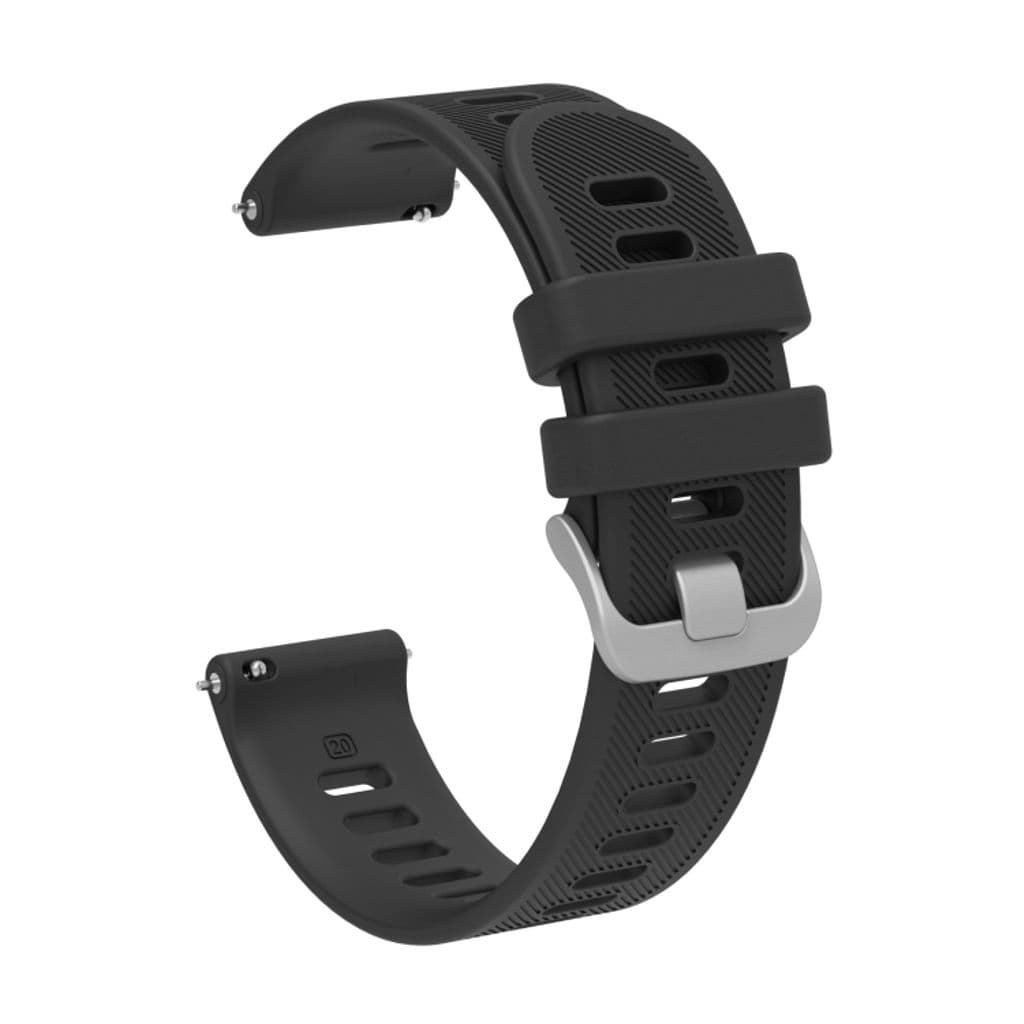 Garmin Forerunner 45 / 45S Klockarmband i silikon - Svart