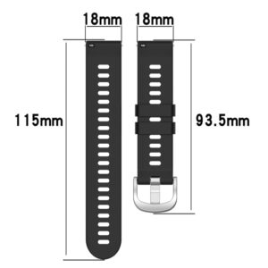 Garmin Forerunner 255S Klockarmband i Silikon - Svart