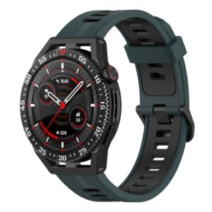 Garmin Venu 2 Tvåfärgat klockarmband i silikon - Grön/Svart