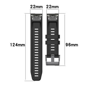 Garmin Fenix 6 Pro GPS Klockarmband i Silikon - Blå