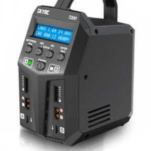 SkyRC T200 XT60 Laddare 240VAC/12VDC 12A 2x100W