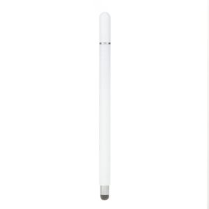 Universell Stylus Pen 2-i-1 för Touchskärmar - Vit