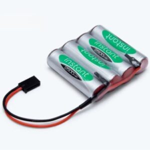 Mottagarack 4.8V 2500mAh NiMH Instant Flat