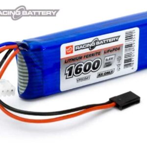 Mottagarbatteri Li-Fe 6,6V 1600mAh Rak