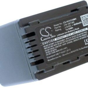 Batteri till VW-VBT380 ersättningsbatteri