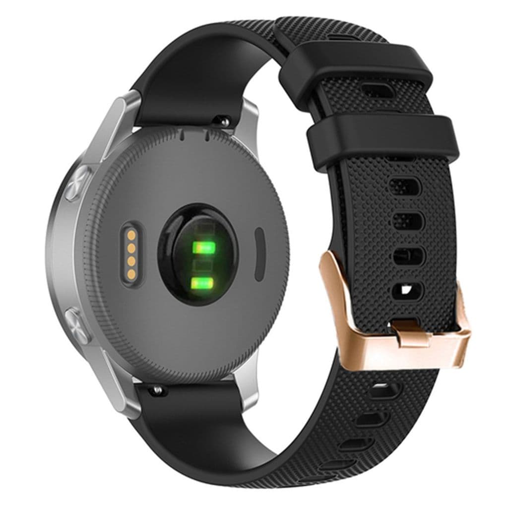 Garmin Forerunner 265S Klockarmband i Silikon, 18mm - Svart