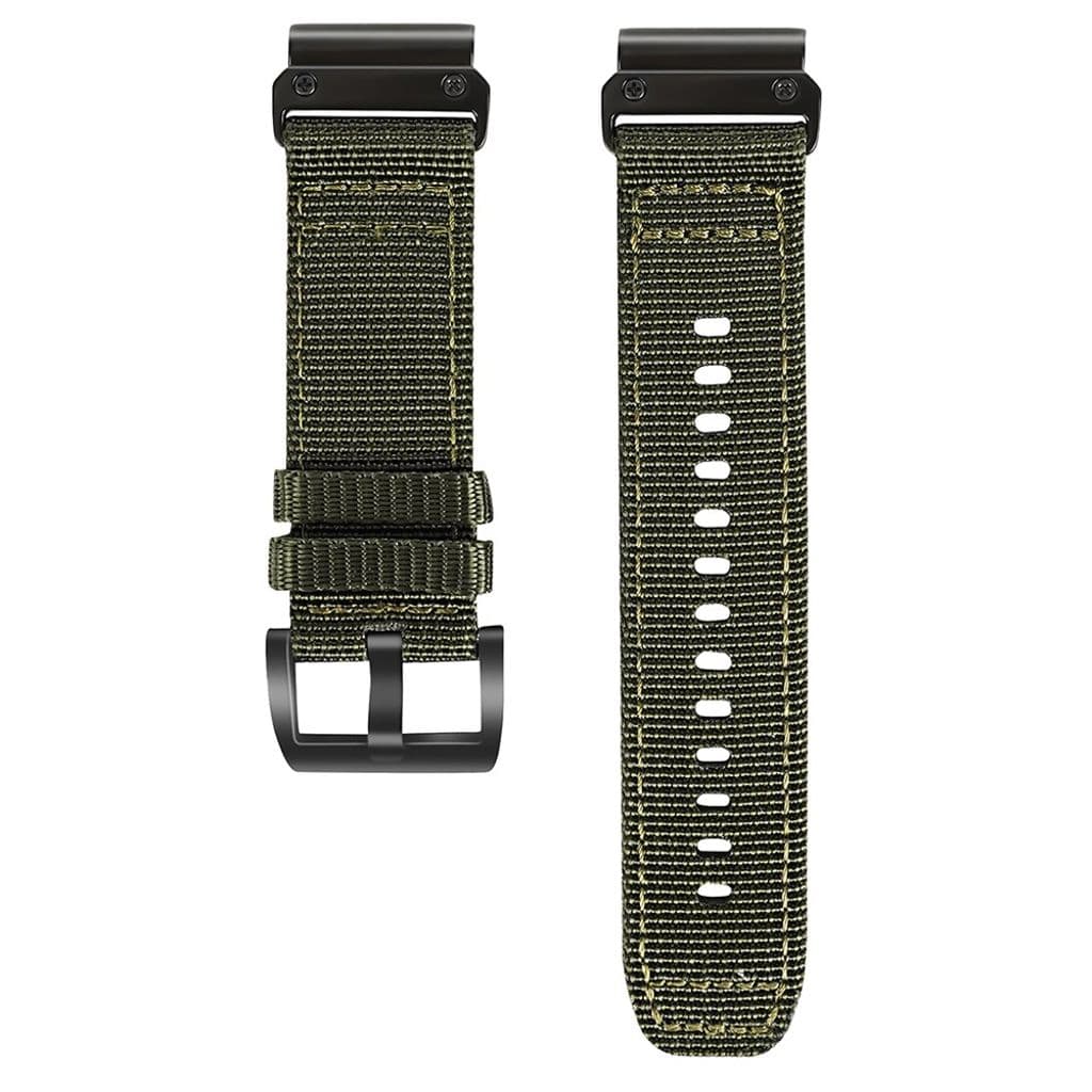 Garmin Fenix 8 43mm etc. Klockarmband i nylon - Grön