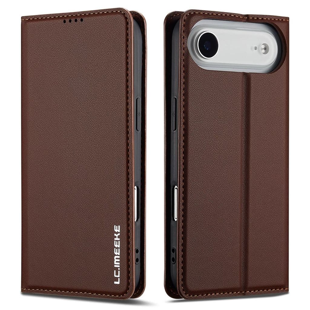 LC.IMEEKE iPhone Air Plånboksfodral - Brun