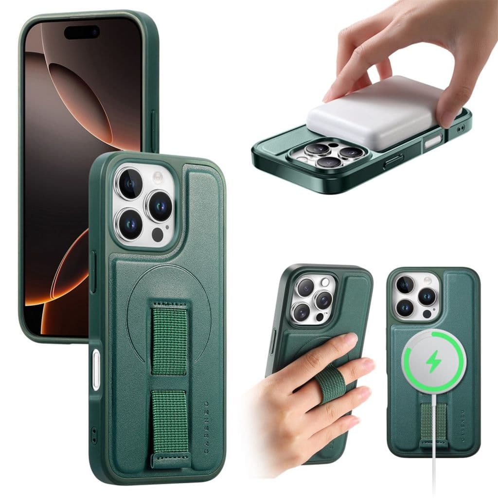 CASENEO iPhone 16 Pro Skal med MagSafe - Grön