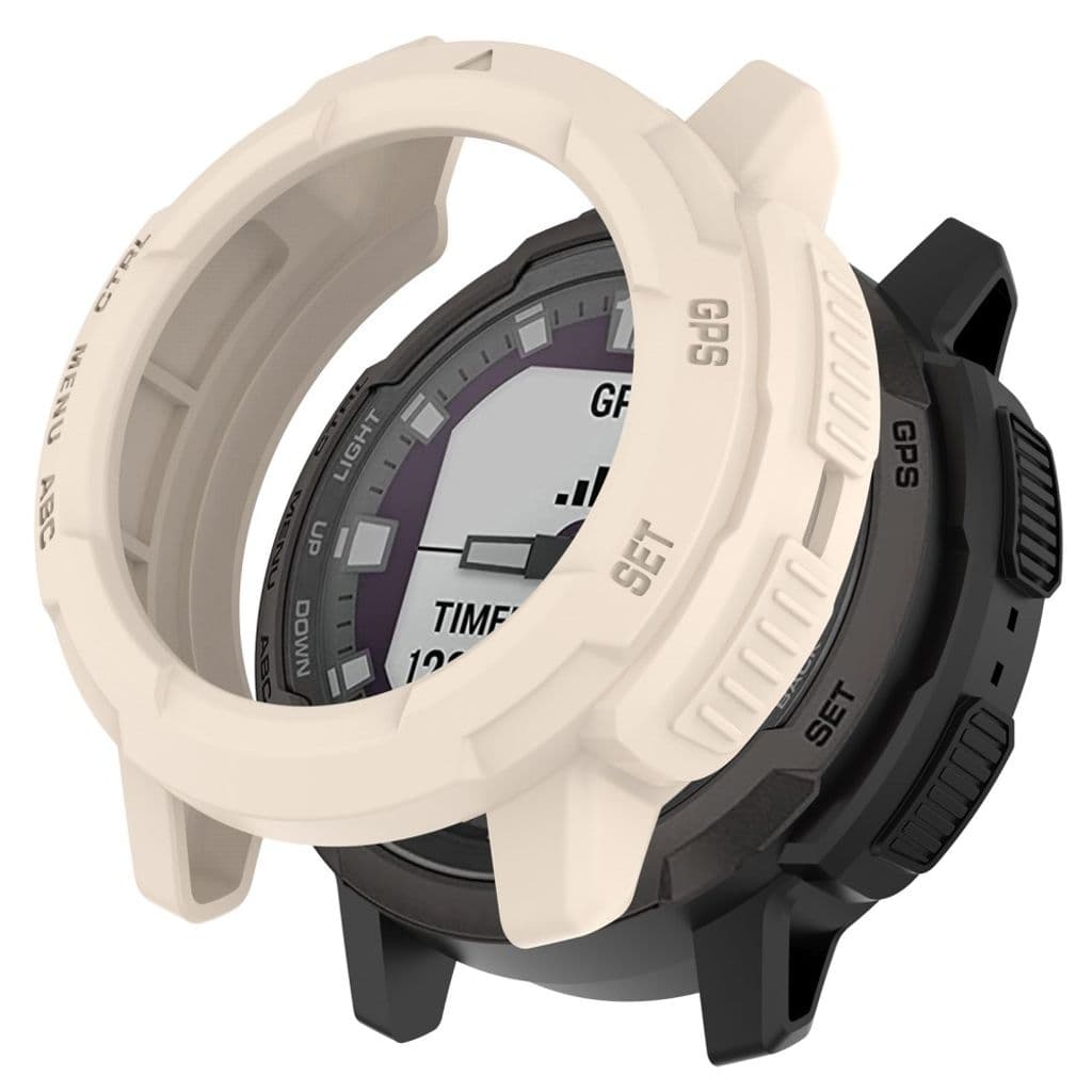 Garmin Instinct Crossover Skal i TPU - Beige