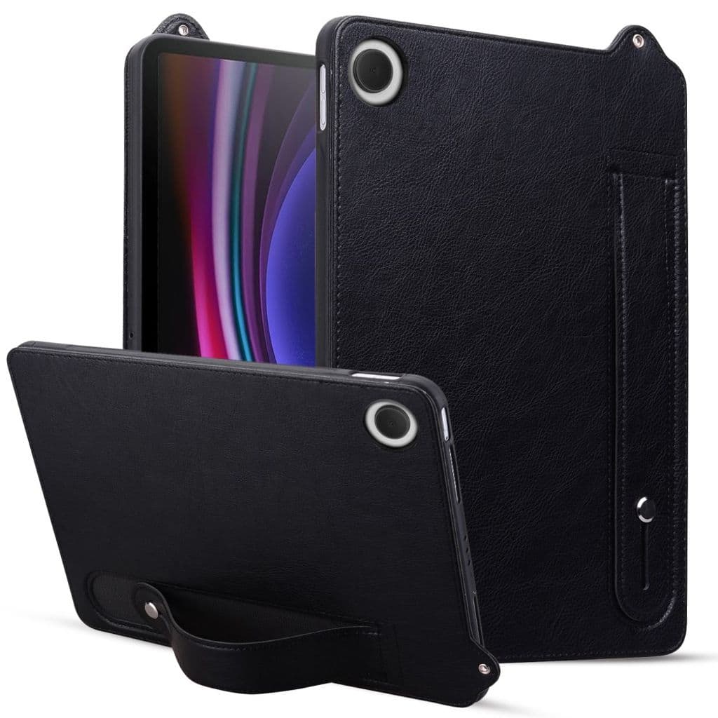 Samsung Galaxy Tab A11 Plus / A9 Plus Fodral med Handgrepp - svart