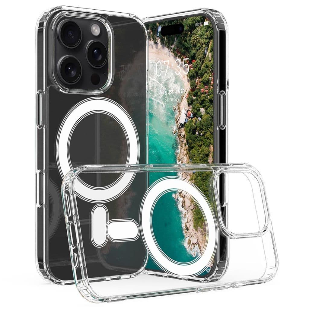 iPhone 16 Pro Skal MagSafe-kompatibel - Transparent